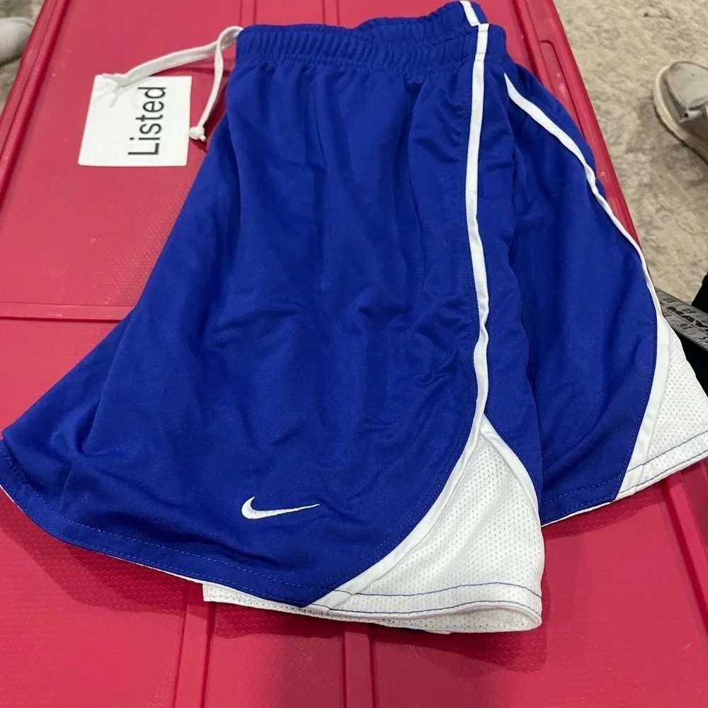 Nike Blue Athletic Shorts Medium 8-10 NEW